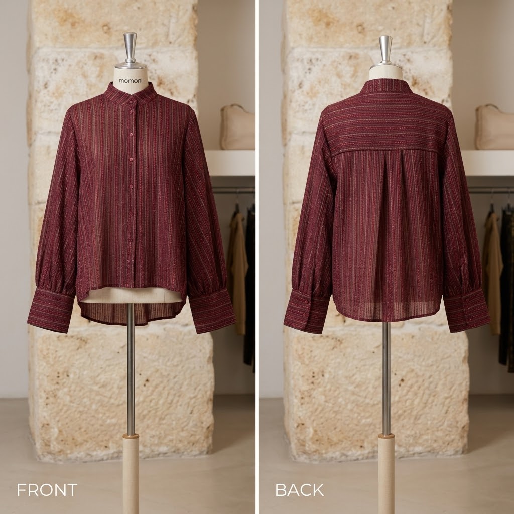 Momonì Camicia Elasticizzata