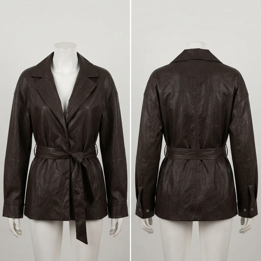 Antonia Giubbotto in pelle taglia S M L €139