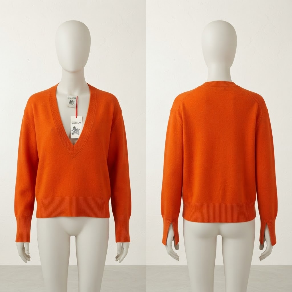 Maglioncino Semicouture in lana e cashmere – 70% lana, 30% cashmere