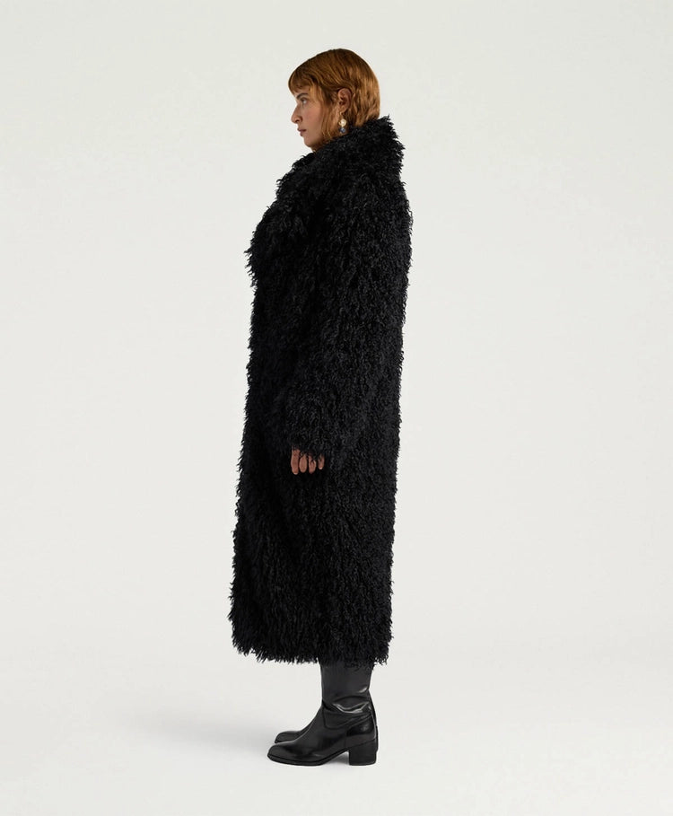 CAPPOTTO CALENDULA IN ECOPELLICCIA - Momonì