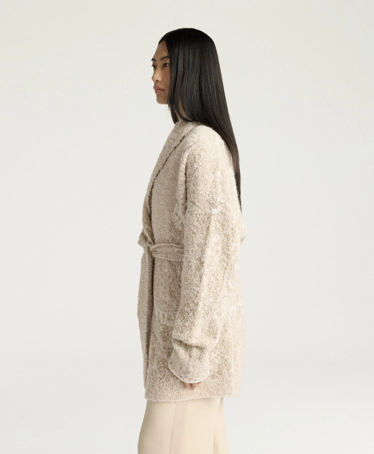 CARDIGAN READING IN JAQUARD - Momonì