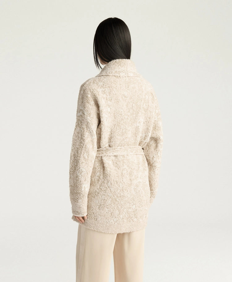 CARDIGAN READING IN JAQUARD - Momonì