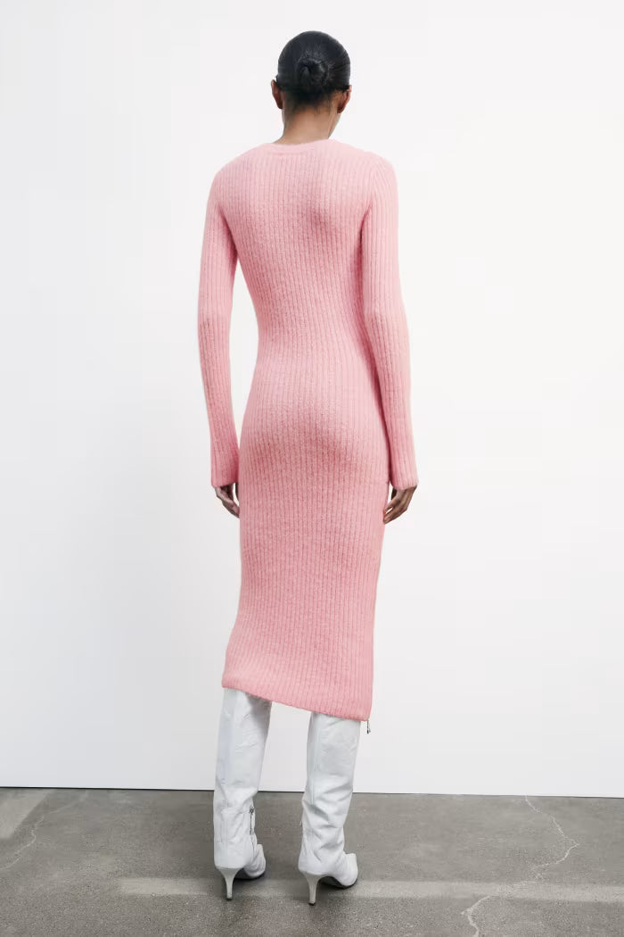 VESTITO PINK IN MAGLIA - Patrizia Pepe
