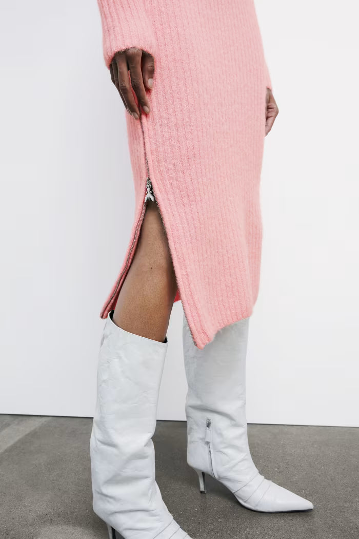 VESTITO PINK IN MAGLIA - Patrizia Pepe