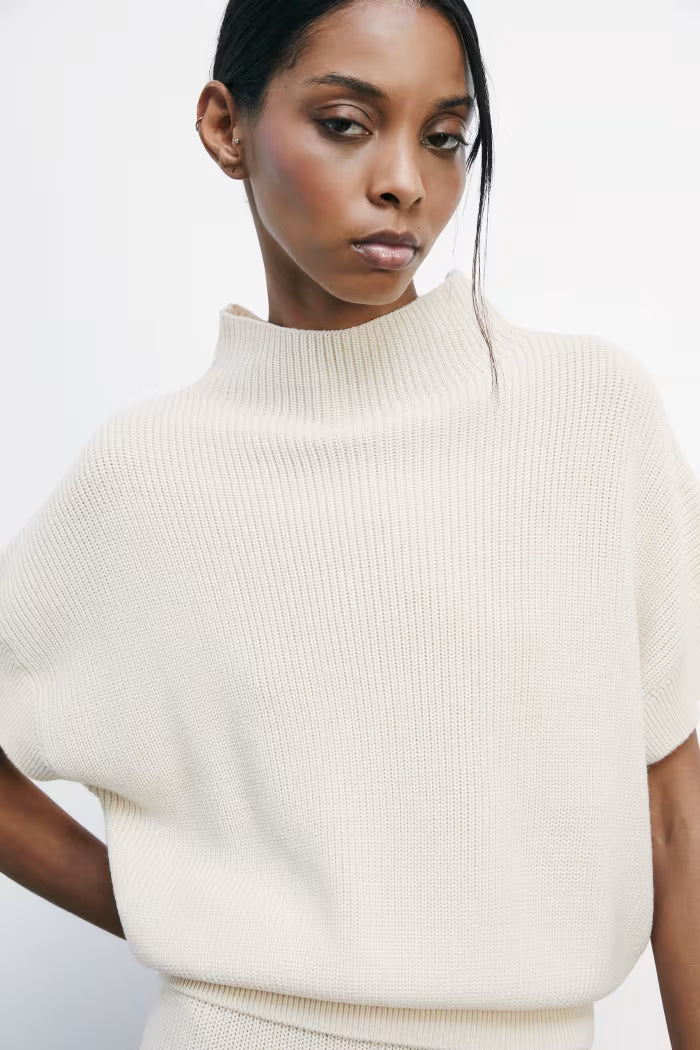 TOP ESSENTIAL IN MAGLIA - Patrizia Pepe