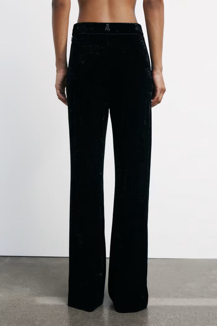 PANTALONI ESSENTIAL IN VELLUTO - Patrizia Pepe