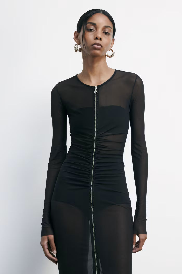 ABITO MIDI FULL ZIP - Patrizia Pepe