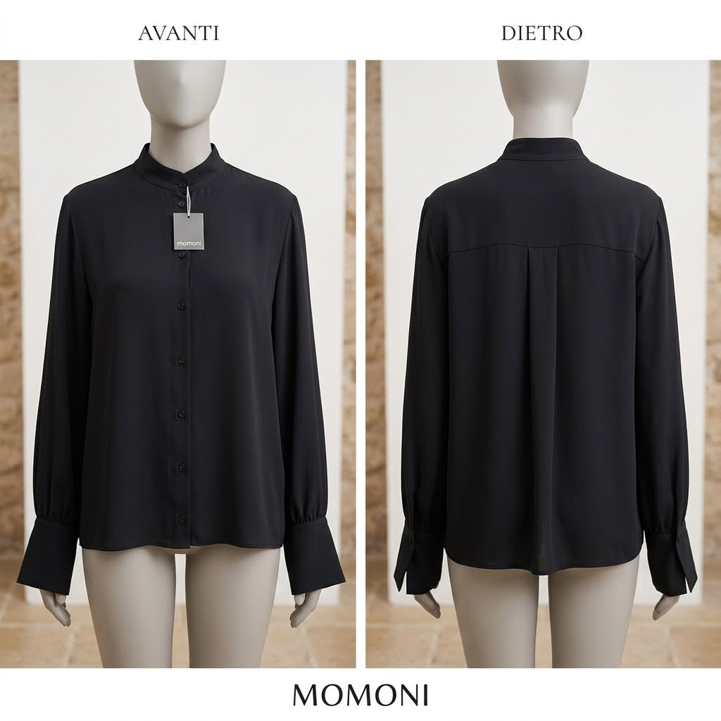 Camicia Momonì in Acetato e Seta