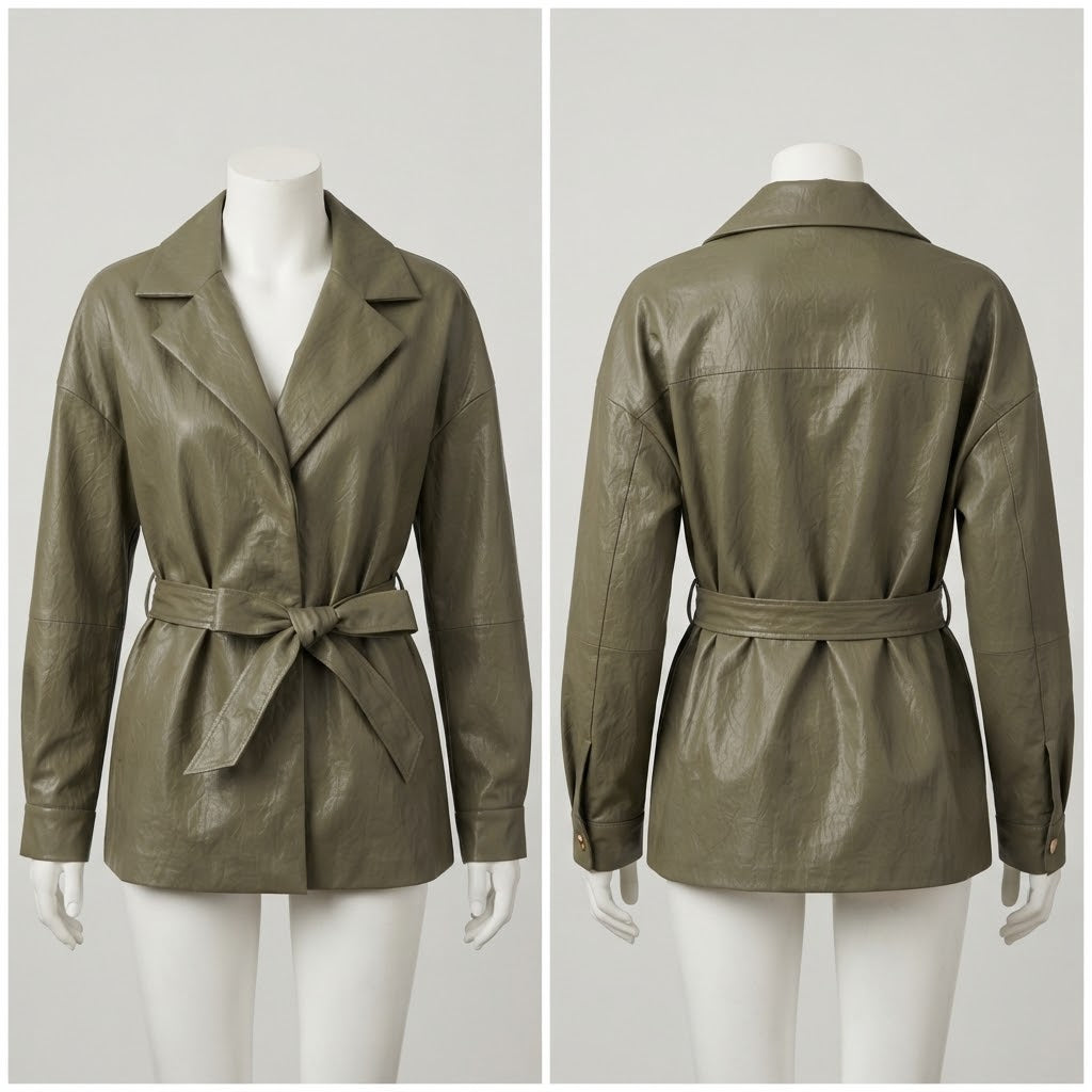 Antonia Giubbotto in pelle taglia S M L €139