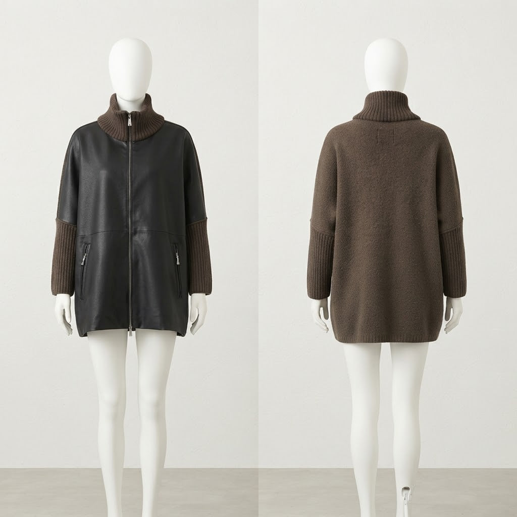 Bomber Dixie in misto lana
