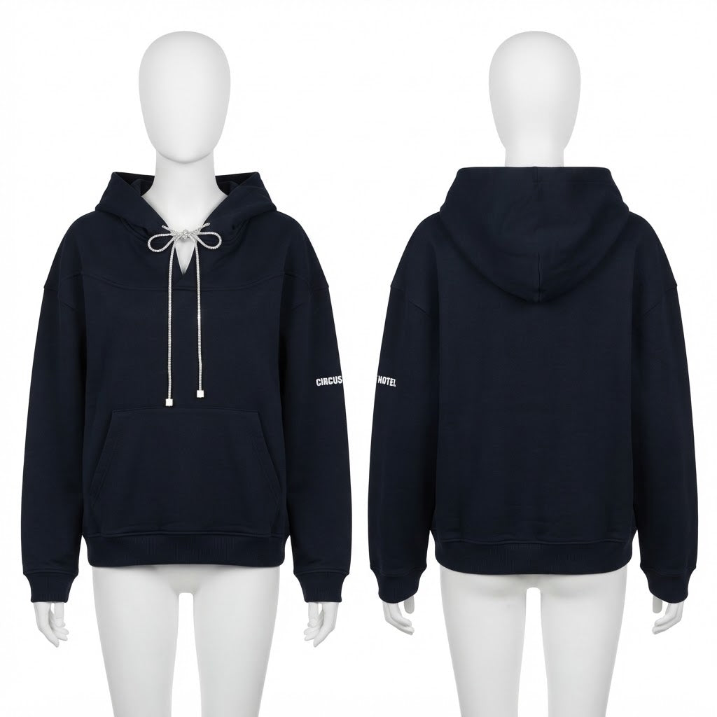 Circus Felpa 100% cotone con dettaglio brillantinato , nelle taglie S M L €270