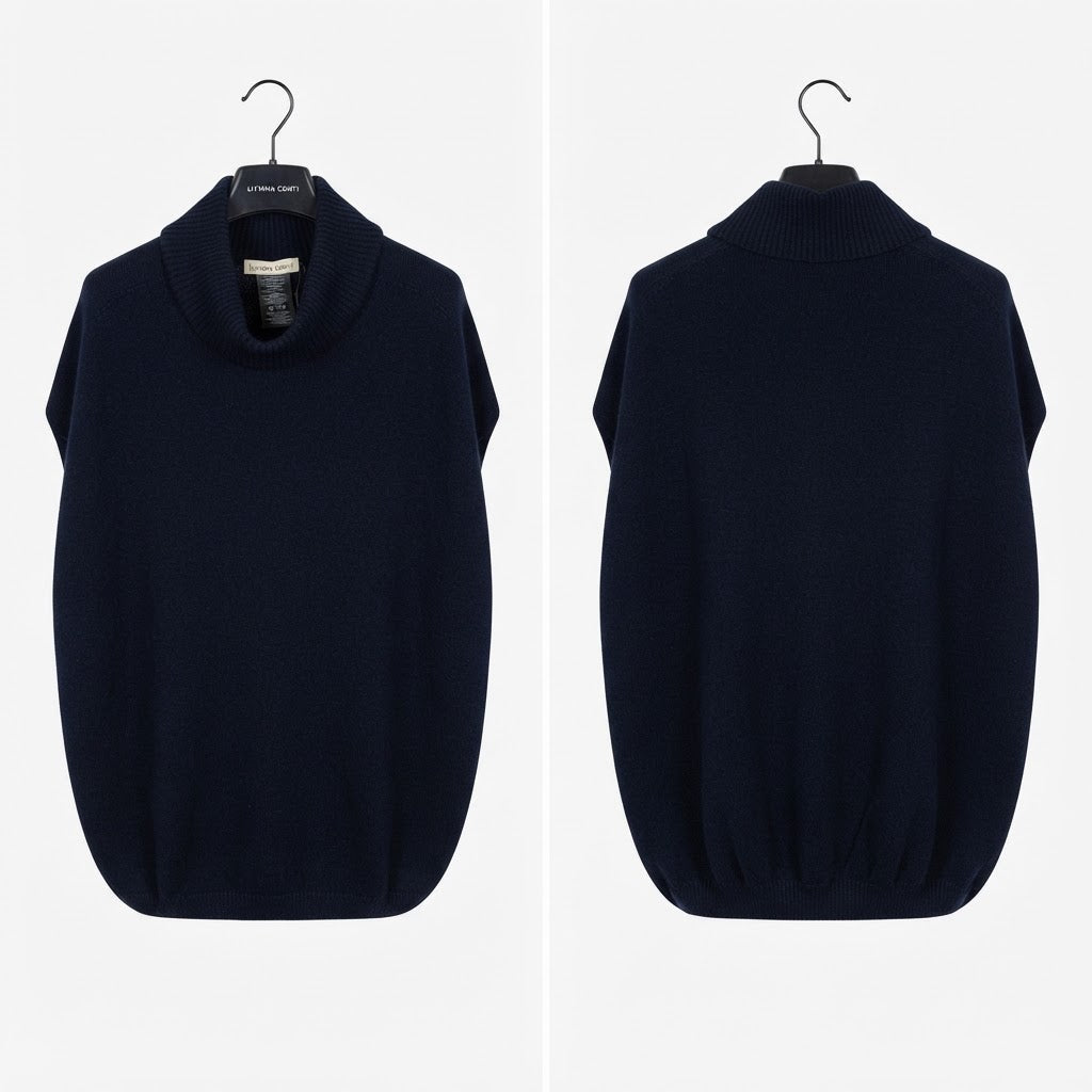 Liviana Conti maglia smanicata 100% lana €216 in taglia S M L