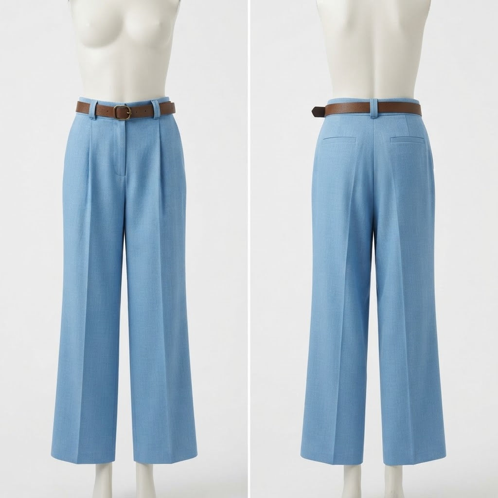 Pantalone color polvere