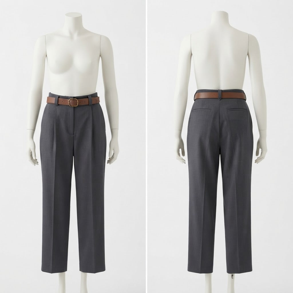 Pantalone color polvere